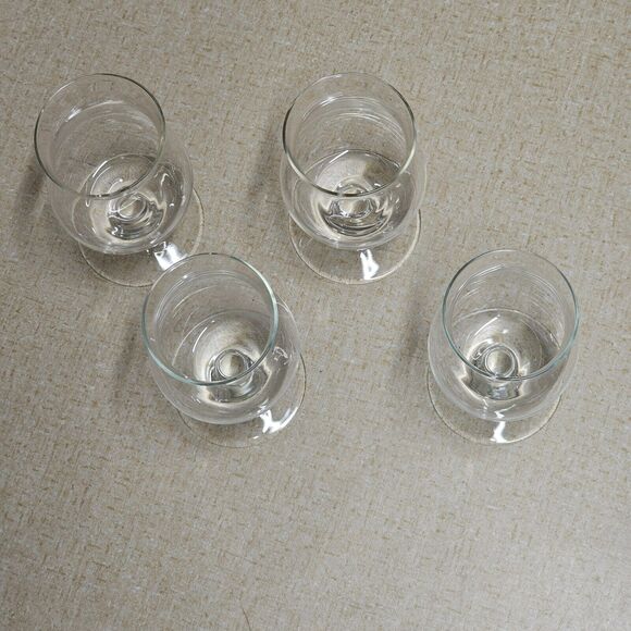 Set 4 Cordial Liqueur Stout Tasting Glasses 4.25" Tall Craft Beer Barware - Picture 3 of 7
